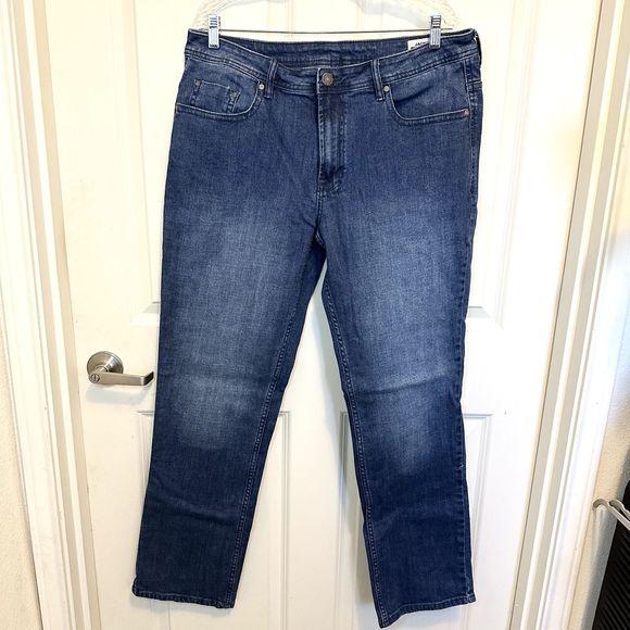 Buffalo David Bitton Jeans 36x34 Mens Jackson-X Straight Stretch  Medium Wash - Picture 1 of 9